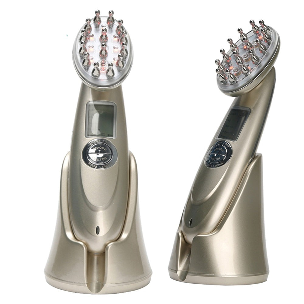 Escova Laser para Calvície e Queda de Cabelo