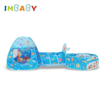 Piscina de Bolinha Infantil 3 em 1 - Play Tent Imbaby - My Store