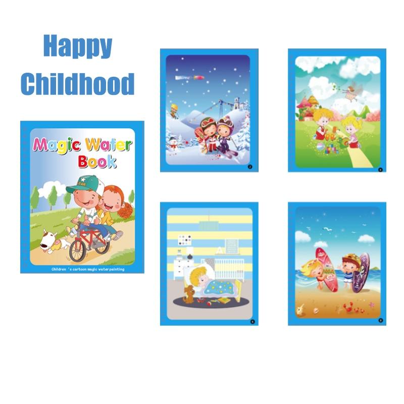 Livro de Colorir Água Mágica - Montessori - My Store