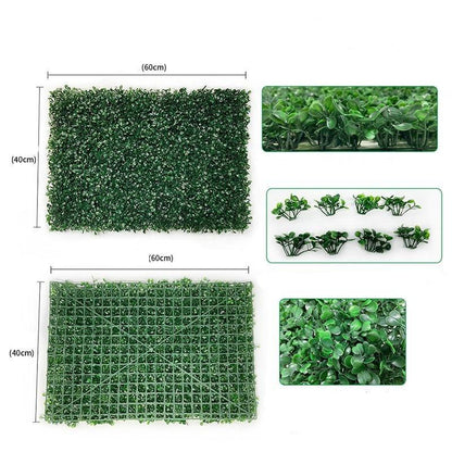 Placa Painel de Plantas Artificial 60x40cm - My Store