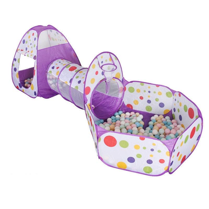 Piscina de Bolinha Infantil 3 em 1 - Play Tent Imbaby - My Store
