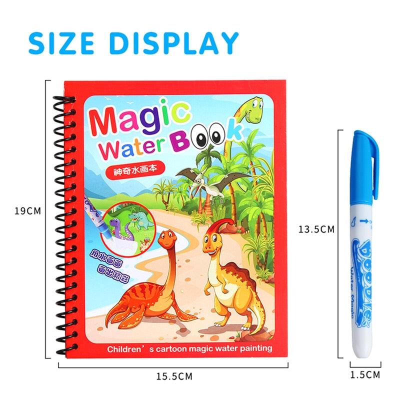 Livro de Colorir Água Mágica - Montessori - My Store
