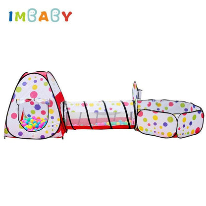Piscina de Bolinha Infantil 3 em 1 - Play Tent Imbaby - My Store