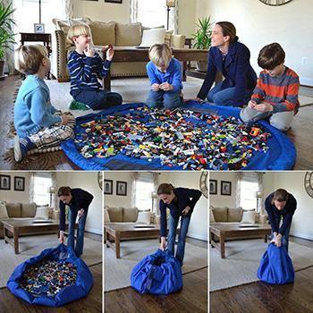 Tapete Guarda Brinquedo - Facilitando a Organização daquela Bagunça Divertida! - My Store