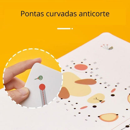 Caderno de Traço e Desenho Infantil Magic Book + Ebook Desenvolvimento Infantil (BRINDE!) - Minha loja