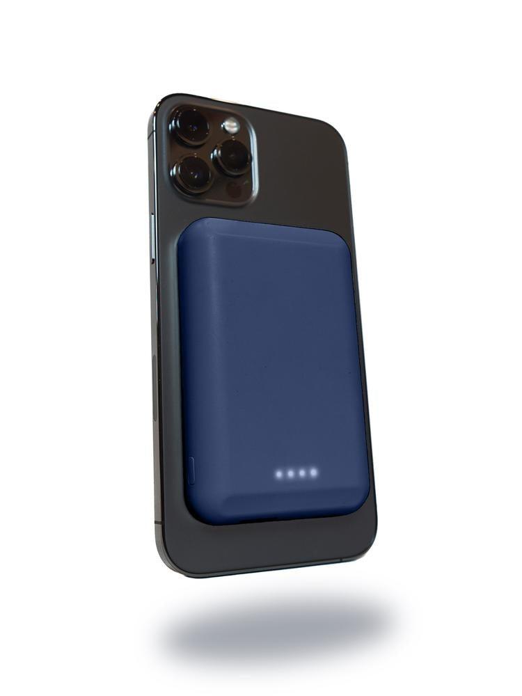 MagBank Carregador Portátil Magnético Sem Fio 5000Mah - My Store