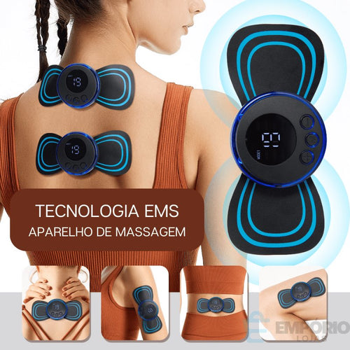 Massageador Cervical Portátil via carregador USB