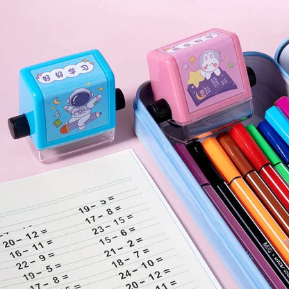 Rolling Math Stamp - Resolva Centenas de Cálculos