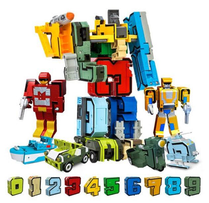 Super Transformers - Números, veículos e o Super Robô - Minha loja